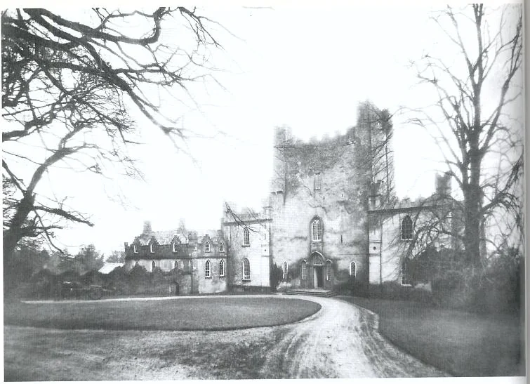 Western side of Leap Castle, 1919 — original source